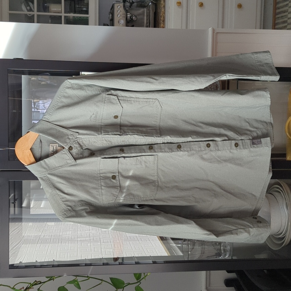 LL Bean insect repellent shirt